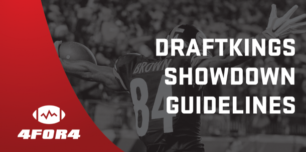 How to Win DraftKings Showdowns How to Win DraftKings Showdowns