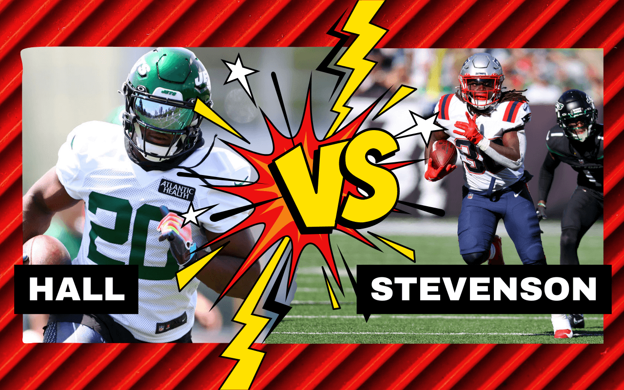 Fantasy Football Debate: Rhamondre Stevenson vs. Breece Hall | 4for4