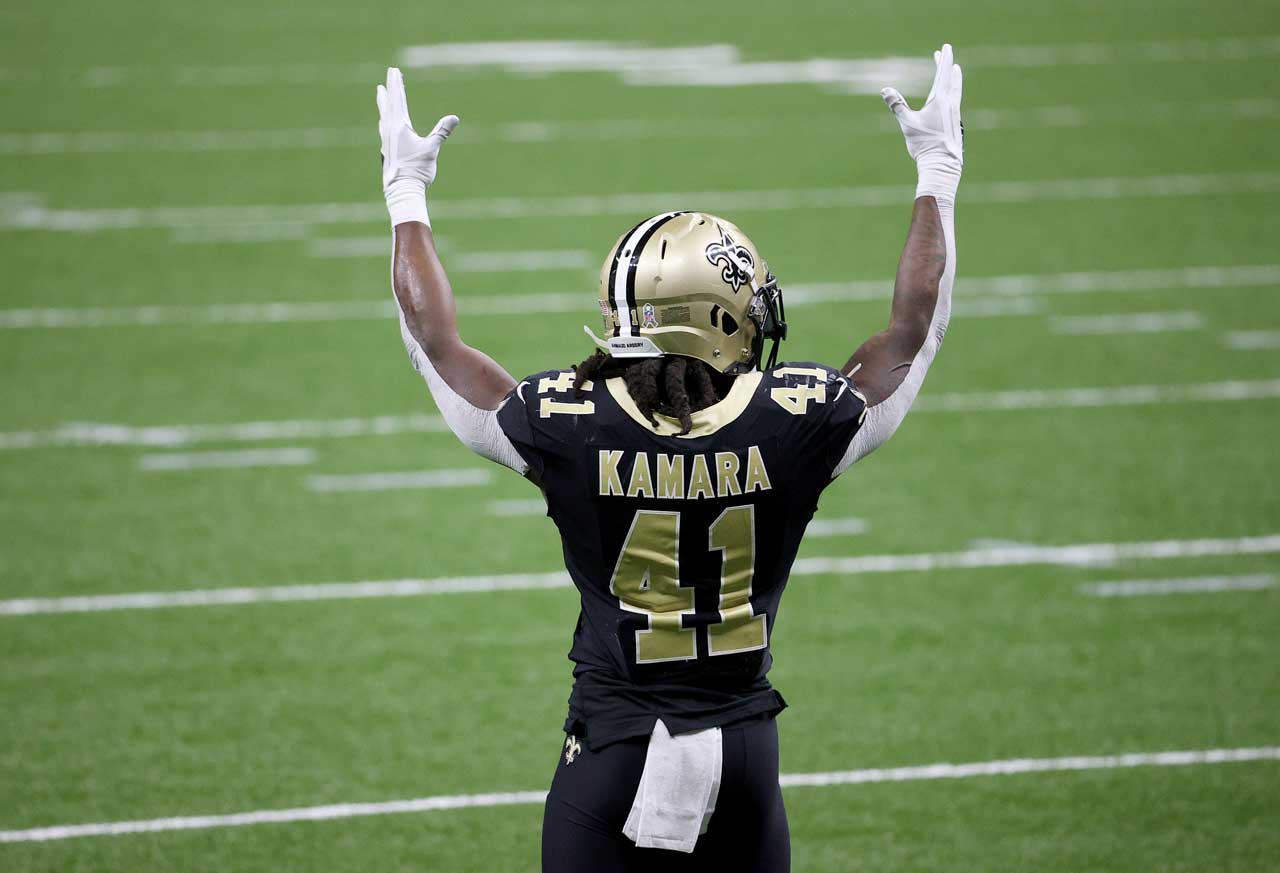 alvin kamara prop bets