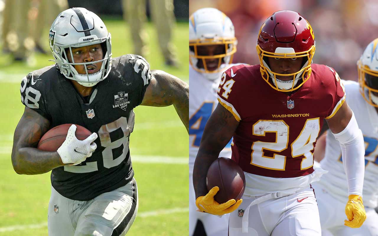 Fantasy Football Debate: Josh Jacobs vs. Antonio Gibson