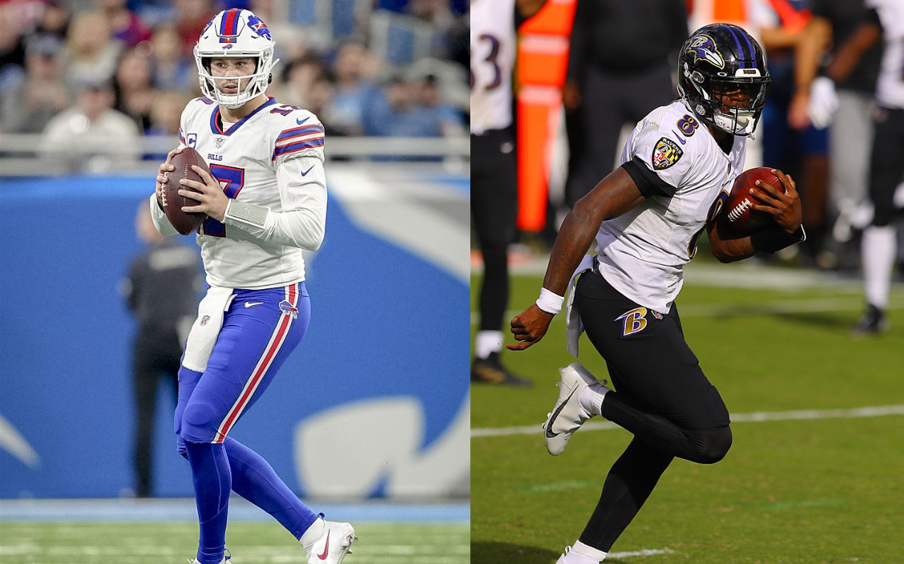Fantasy Football Debate Josh Allen vs Lamar Jackson 4for4