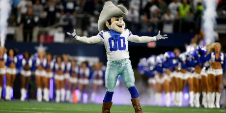 Dallas Cowboys mascot