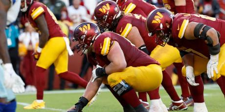 Commanders Offensive Line