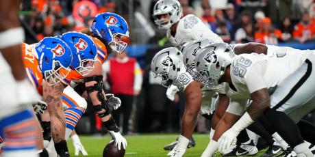 Broncos and Raiders olines