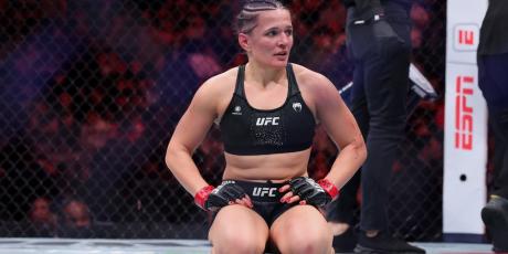 erin blanchfield post-fight