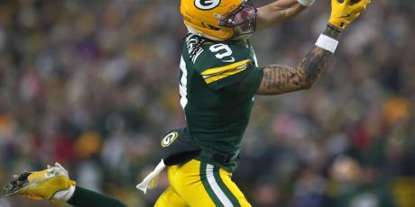 Christian Watson catch