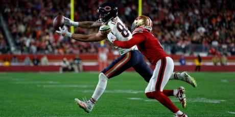 Colston Loveland catch