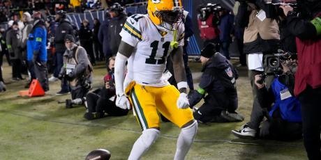 Jayden Reed Sideline Dancing 