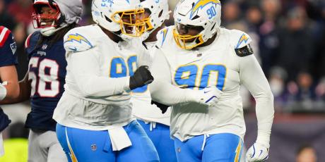Chargers defensive players