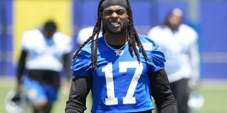 davante adams grimace smile