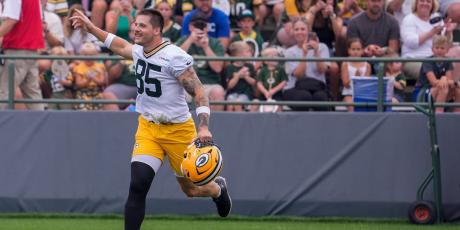Tucker Kraft training camp