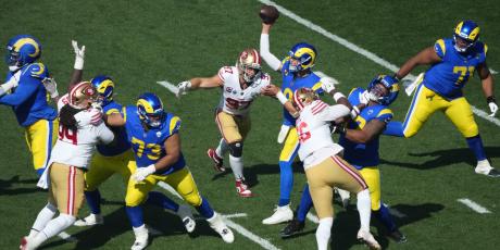 49ers defense against Rams