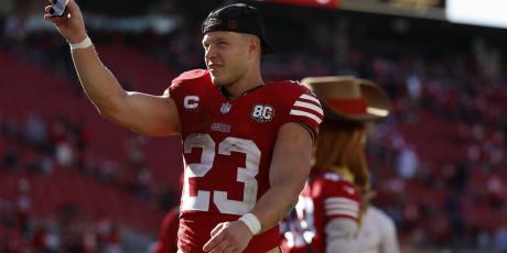 Christian McCaffrey cell phone 