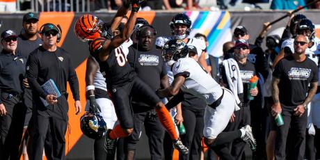 dohnte meyers sideline catch