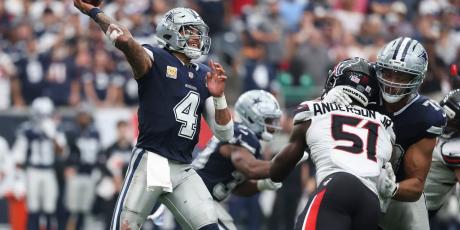 dak prescott throwing