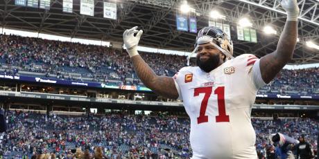 trent williams celebration