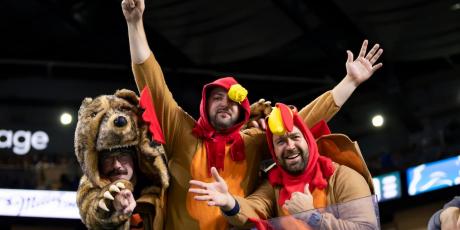 NFL turkey fans