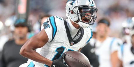 d.j. chark yelling white jersey