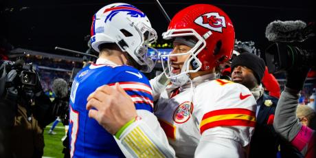 josh allen patrick mahomes midfield