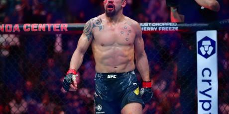 robert whittaker post-fight