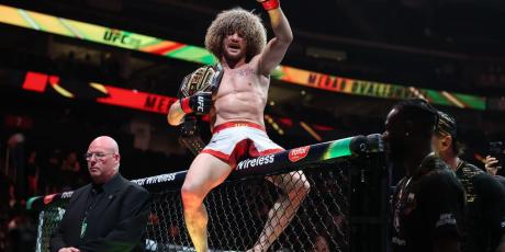 merab dvalishvili celebration