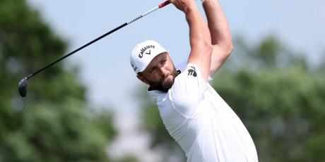 jon rahm practice round