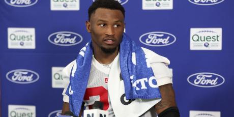 Tyler Nubin for the Giants