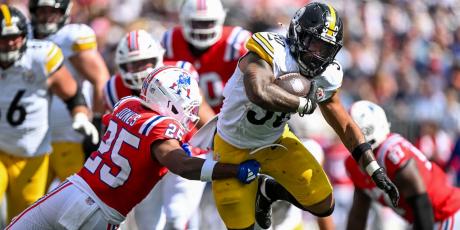 jaylen warren running