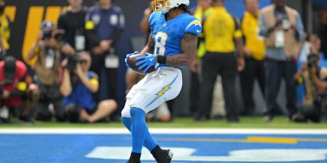 omarion hampton end zone