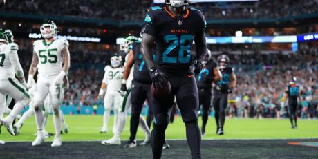 de'von achane touchdown