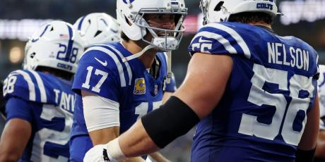 quenton nelson daniel jones they happy