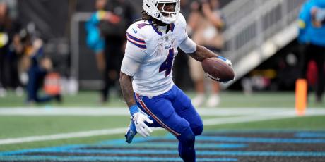 james cook touchdown