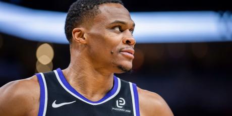 russell westbrook smirk