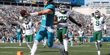 trevor lawrence end zone