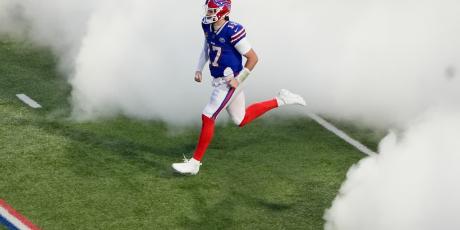 josh allen run-out