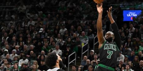 jaylen brown jump shot