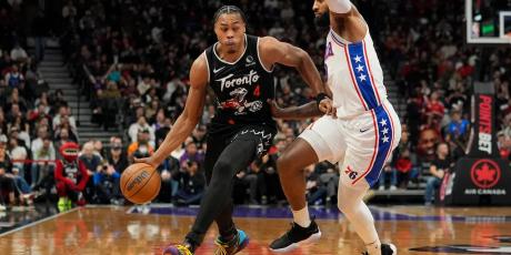 scottie barnes dribble drive