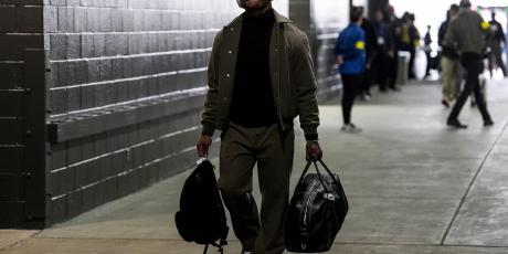 david montgomery stadium arrival