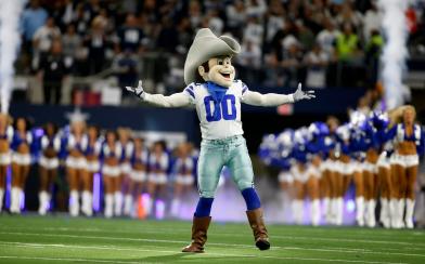 Dallas Cowboys mascot 