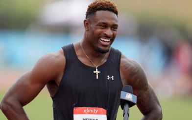 DK Metcalf track