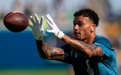 evan engram warm up