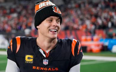 Joe Burrow Smiling