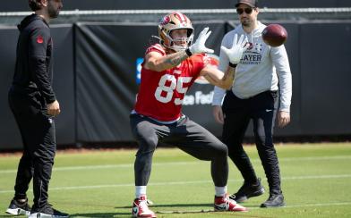george kittle minicamp