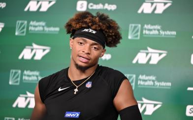justin fields podium