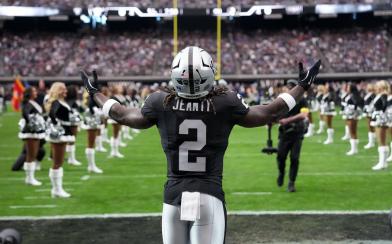 ashton jeanty entering field