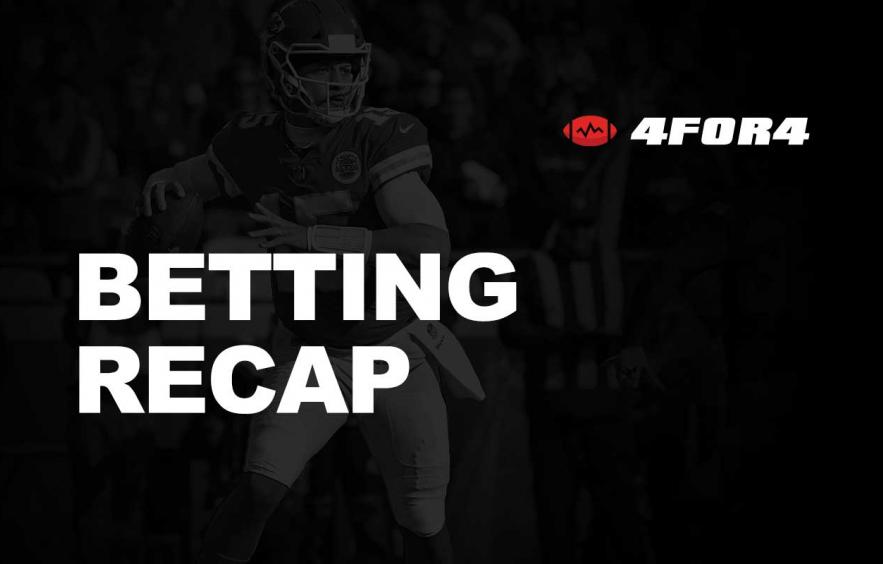 4for4 Betting Recap: Week 13