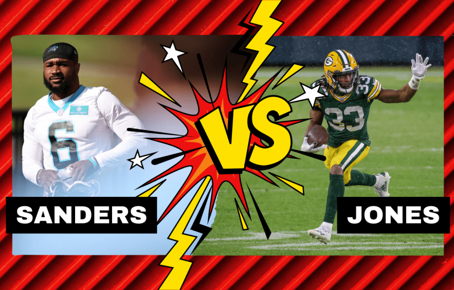 Fantasy Football Debate: Miles Sanders vs. Aaron Jones Fantasy Football Debate: Miles Sanders vs. Aaron Jones
