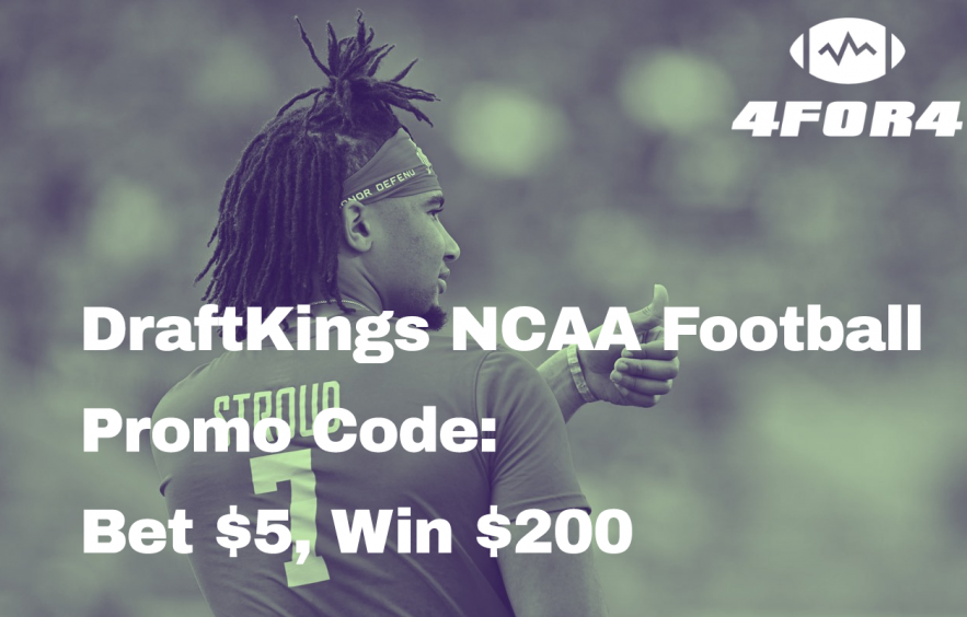 DraftKings NCAA Football Sportsbook Promo Code