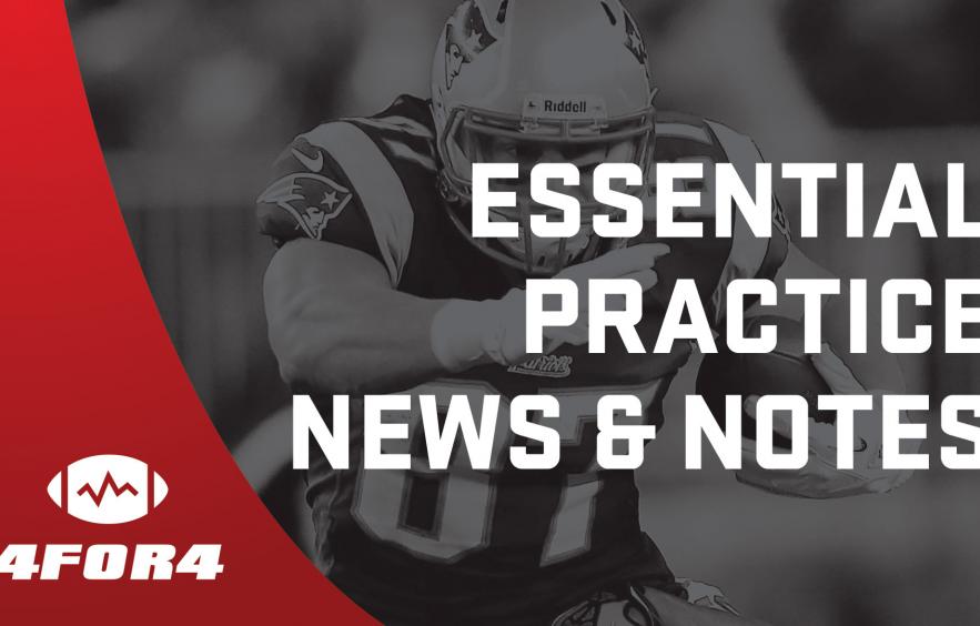 Super Bowl Fantasy Football Practice News &amp; Notes for Friday