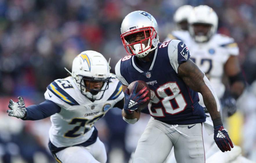 James White: The WR2 with RB Eligibility